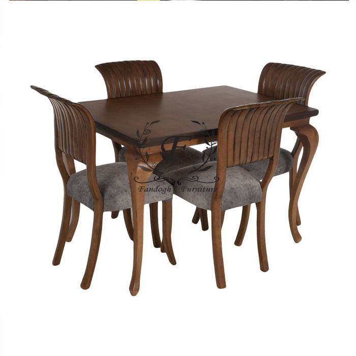 غذاخوری صدفی با میز سم آهویی