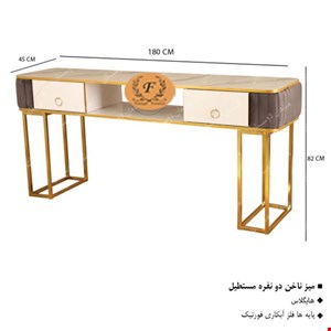 میز ناخن دونفره مستطیل